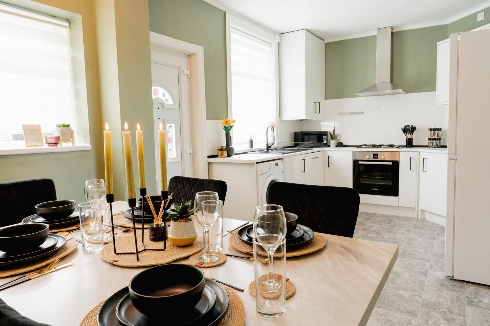 Bowling Terrace By Above Rubies - Stylish, 3 Bedroom, Pet Friendly House In Skipton Dış mekan fotoğraf